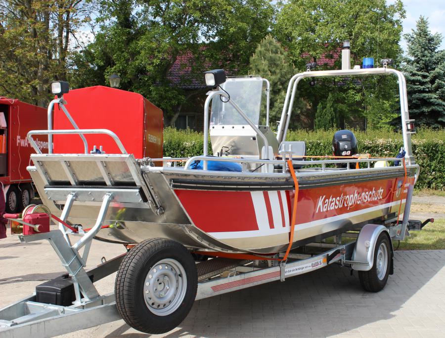 Katastrophenschutz-Boot